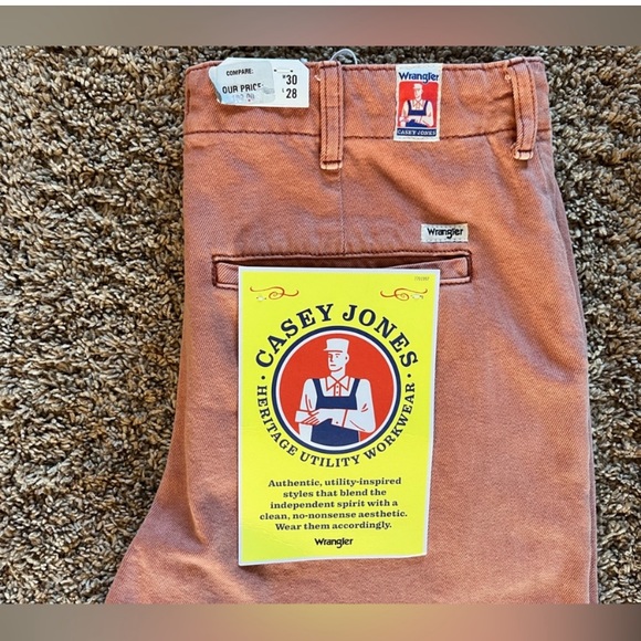 NEW with Tags Wrangler Casey Jones Heritage Utility Workwear - Picture 4 of 12